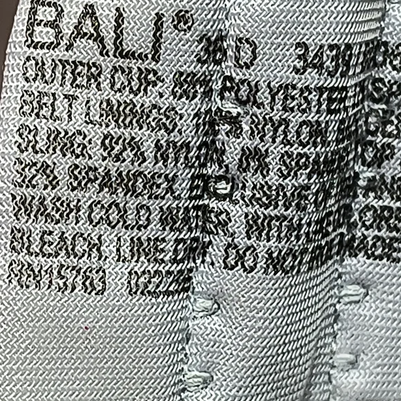 Bali Classic Gray Underwire Bra Adjustable Size 36D - Picture 7 of 7